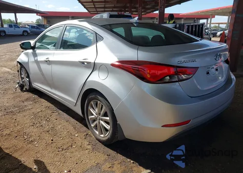 2015 Hyundai Elantra Se из США, поврежденный, VIN 5NPDH4AE6FH587070